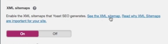 Creating XML sitemap WordPress website, step 3