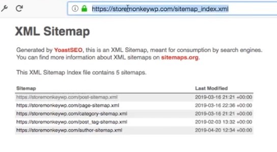 Creating XML sitemap WordPress website, step 6